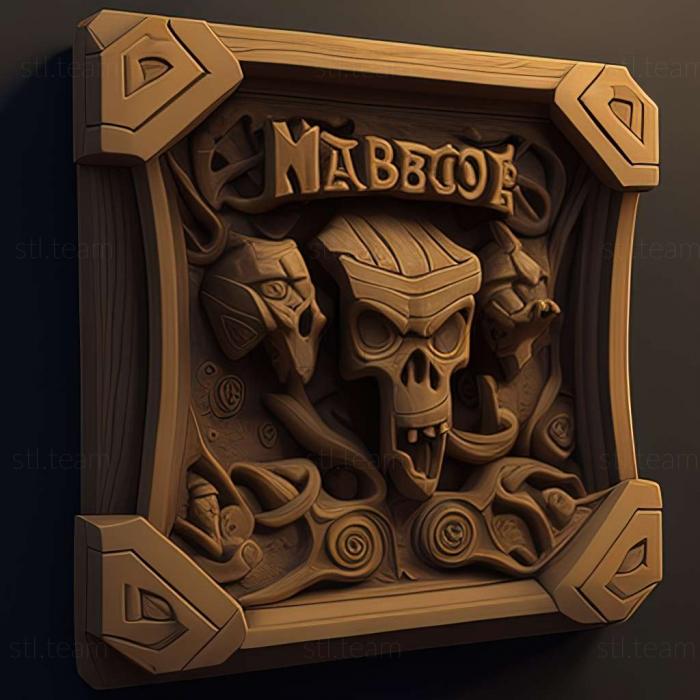 3D model Hearthstone Kobolds and Catacombs game (STL)